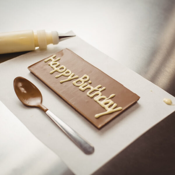 chocolate plaque